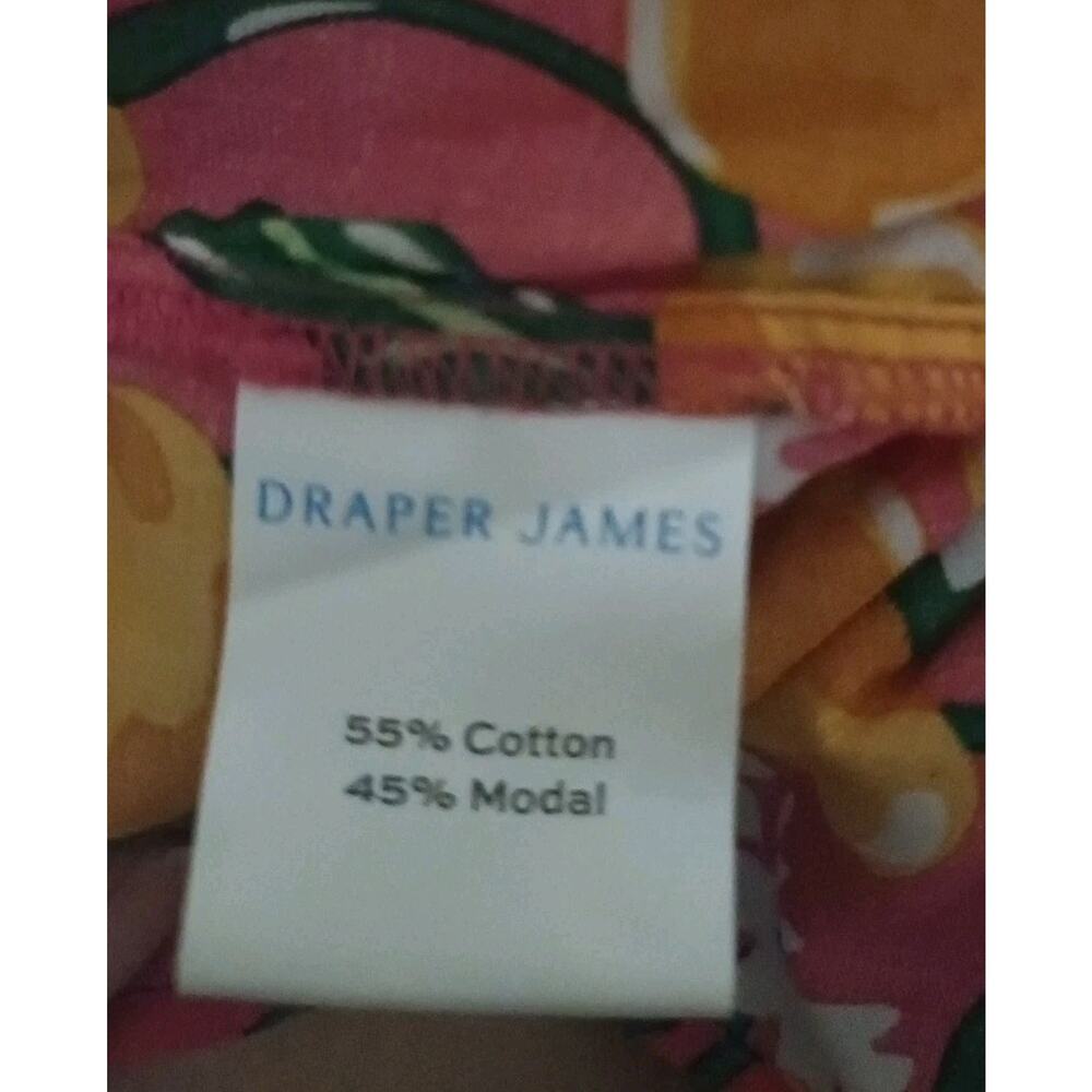Draper James Dixie Rose Orange Blossom Taylor Smocked Top Sz S - Picture 10 of 12